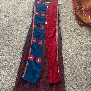 Split style IMPORTED Indian kurta ethnic wear